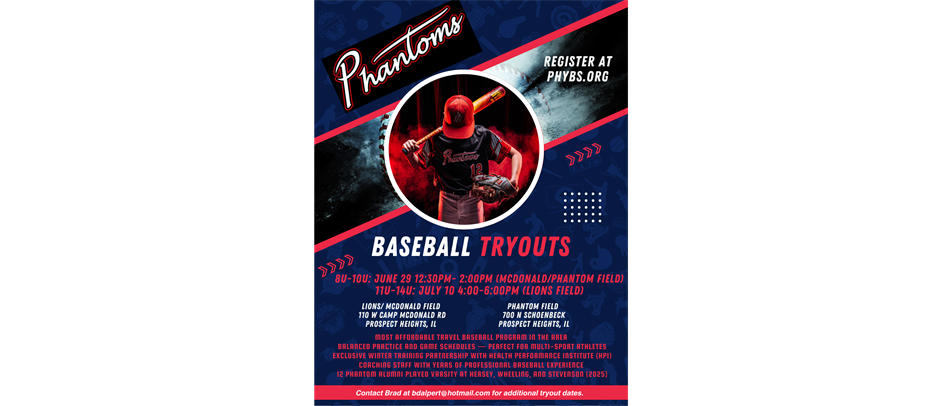 Phantoms 2025 Tryouts