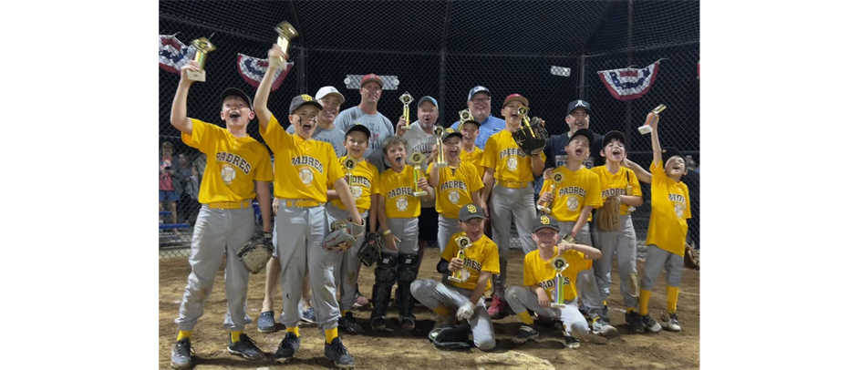 PH Padres 2025 Minors Inter-League Champions